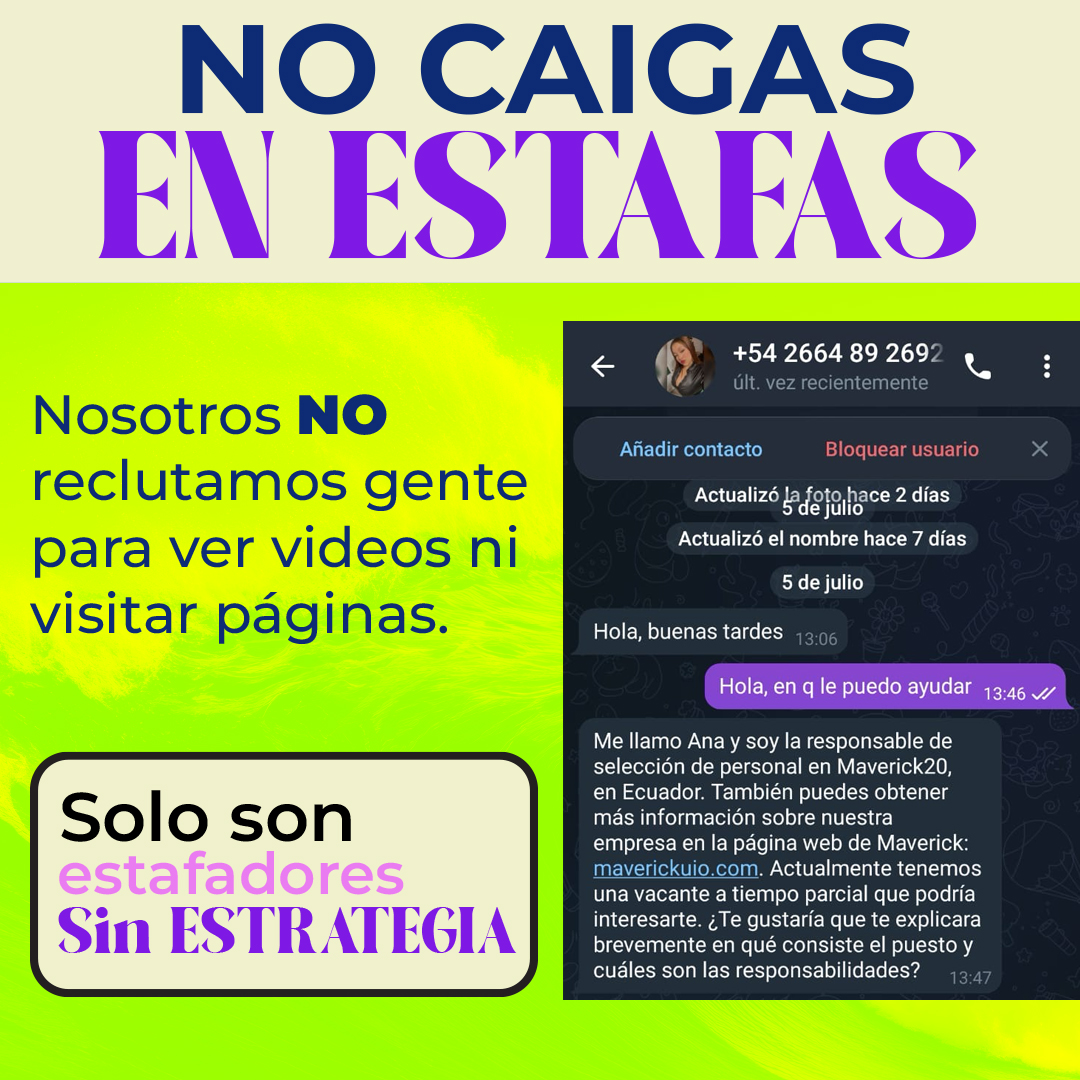 Anuncio Maverick UIO